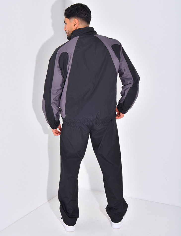 Ensemble fin pantalon et veste à capuche