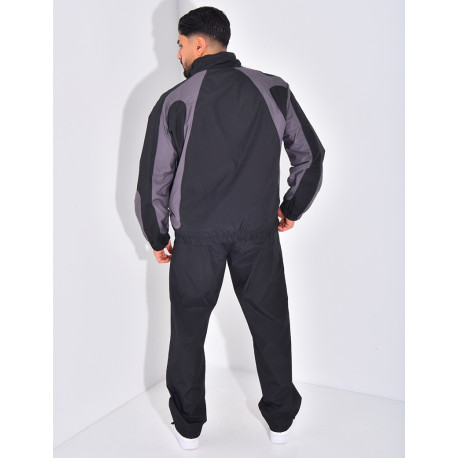 Ensemble fin pantalon et veste à capuche