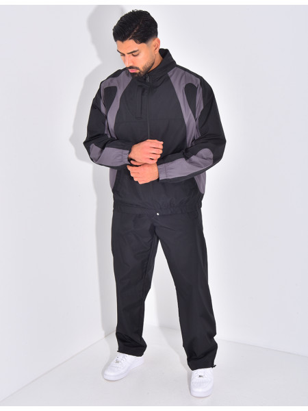 Ensemble fin pantalon et veste à capuche