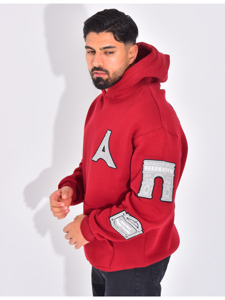 Sweat à capuche "Mona Lisa"