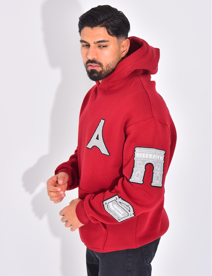 Sweat à capuche "Mona Lisa"