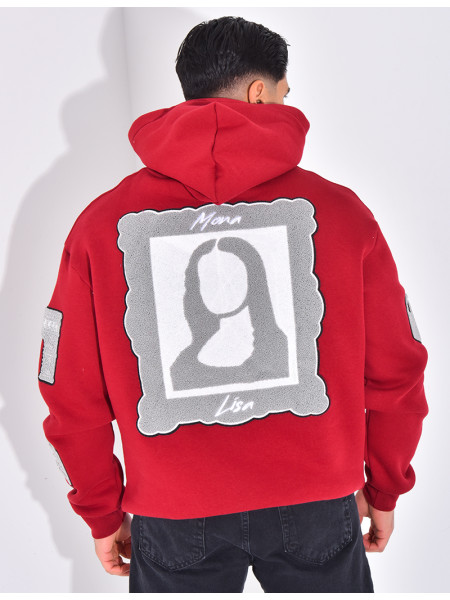 Sweat à capuche "Mona Lisa"