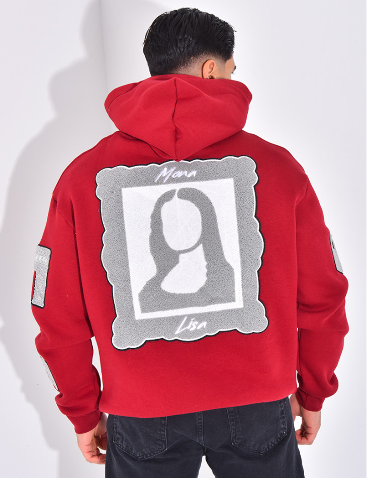 Sweat à capuche "Mona Lisa"