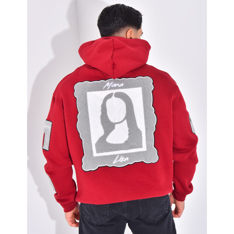Sweat à capuche "Mona Lisa"