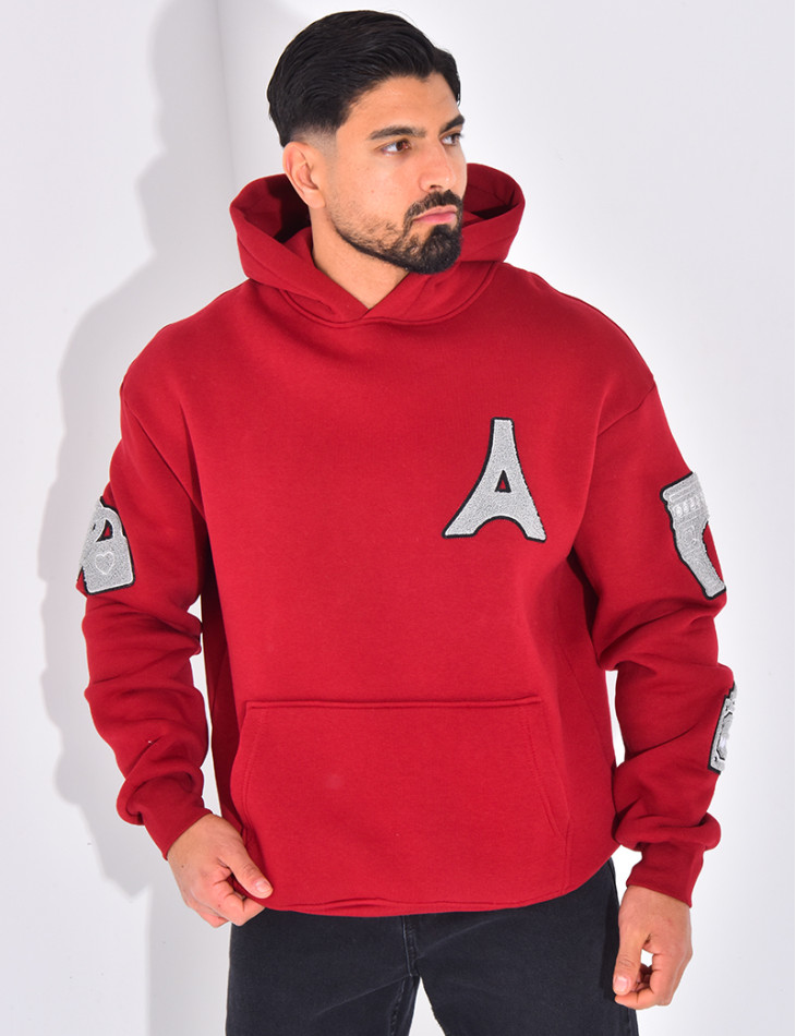 Sweat à capuche "Mona Lisa"