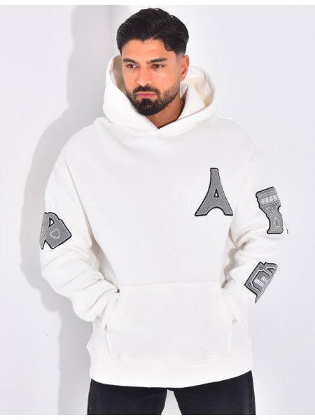 Sweat à capuche "Mona Lisa"