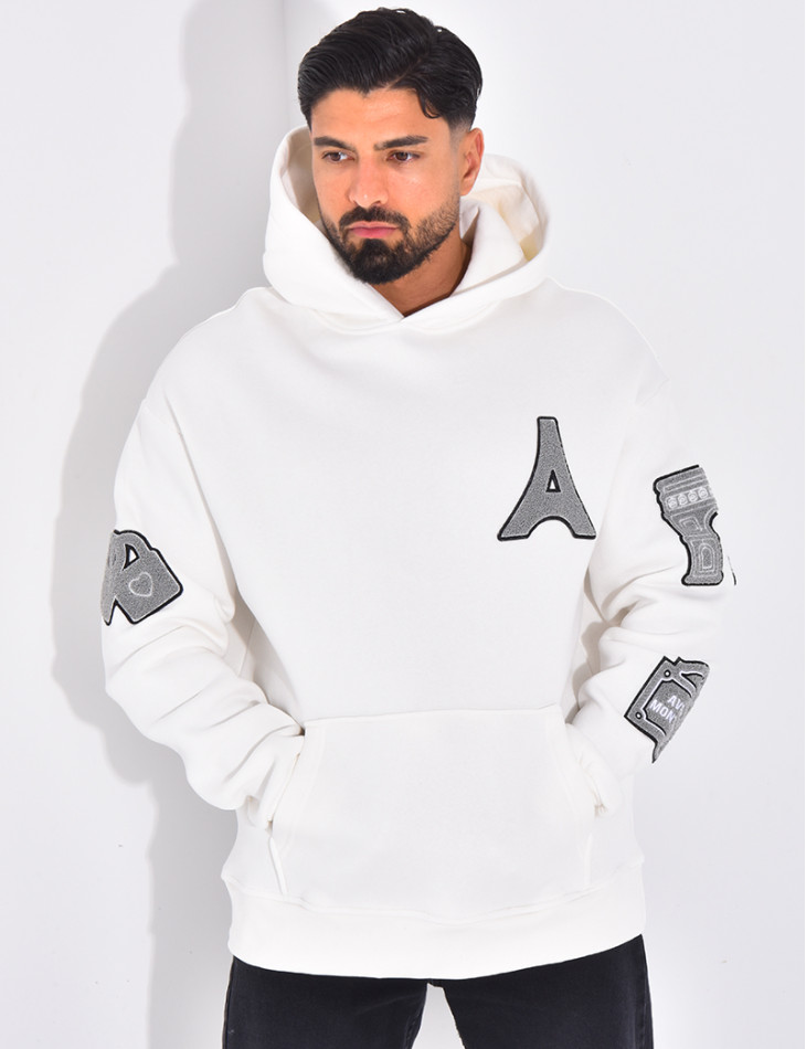 Sweat à capuche "Mona Lisa"