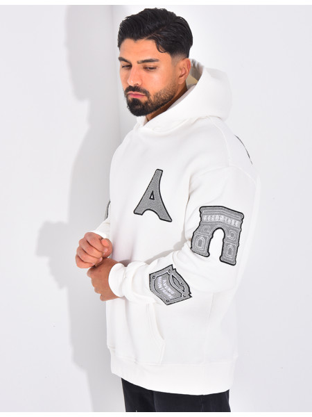 Sweat à capuche "Mona Lisa"