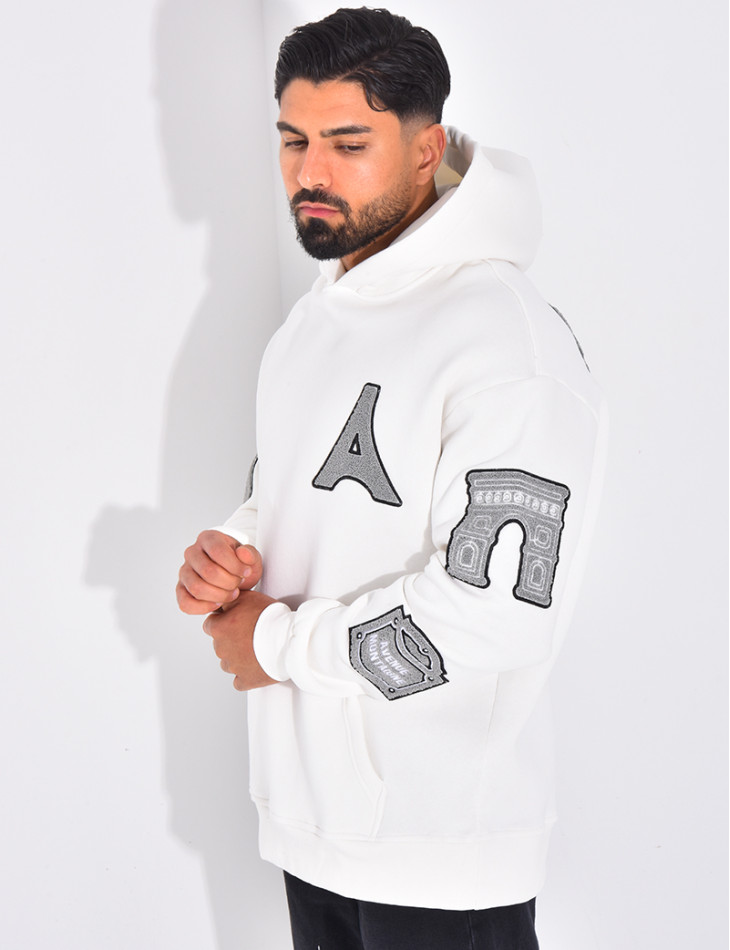 Sweat à capuche "Mona Lisa"