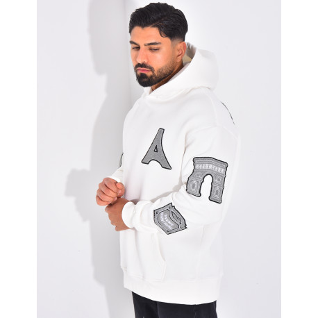 Sweat à capuche "Mona Lisa"