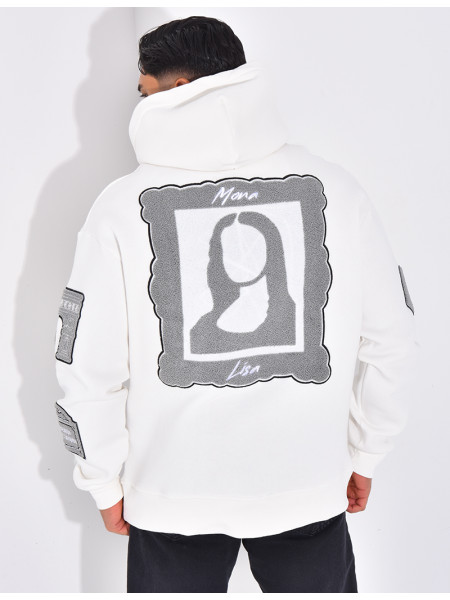 Sweat à capuche "Mona Lisa"