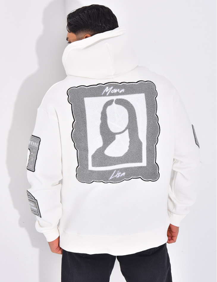 Sweat à capuche "Mona Lisa"