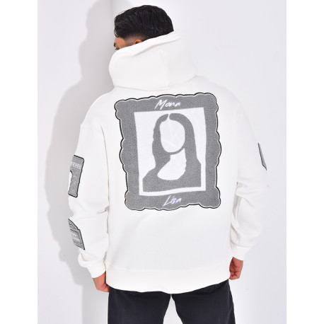 Sweat à capuche "Mona Lisa"