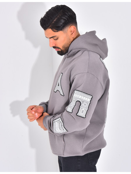 Sweat à capuche "Mona Lisa"