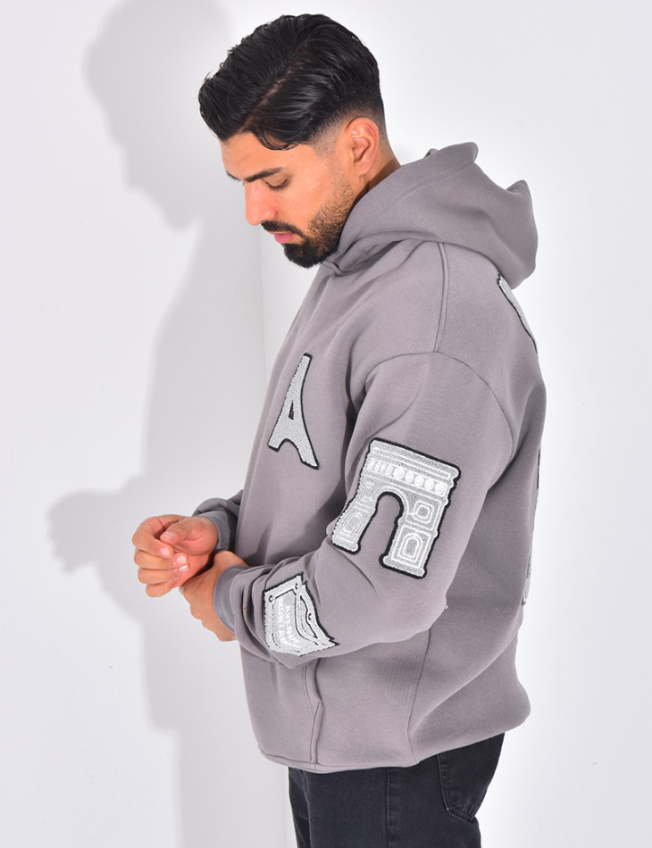 Sweat à capuche "Mona Lisa"