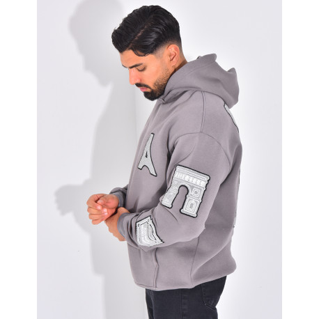 Sweat à capuche "Mona Lisa"