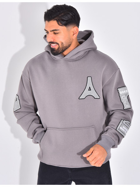 Sweat à capuche "Mona Lisa"