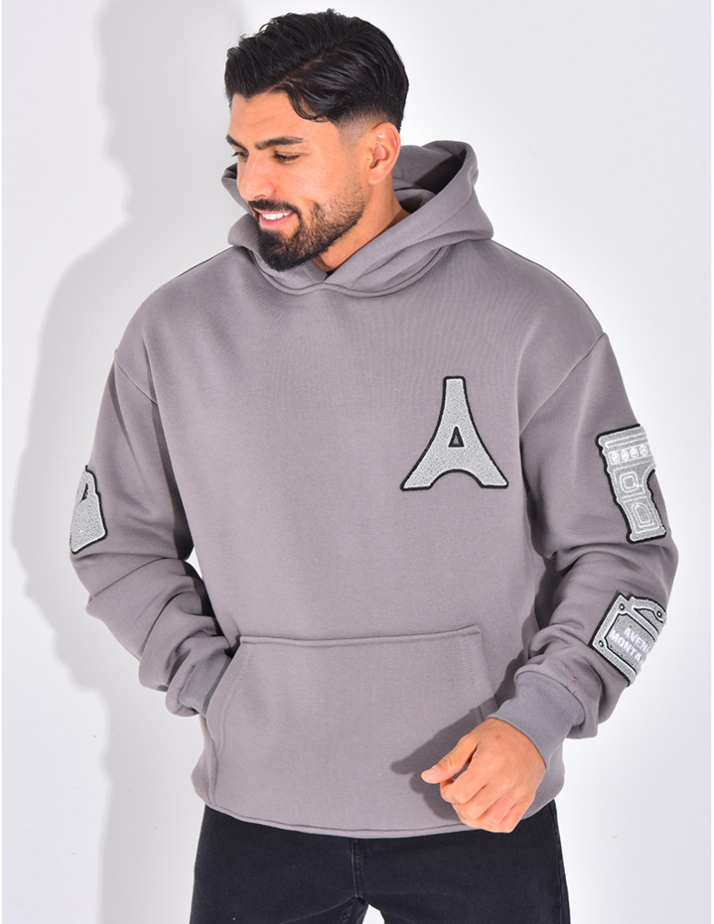 Sweat à capuche "Mona Lisa"