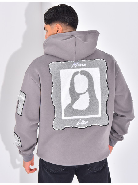 Sweat à capuche "Mona Lisa"