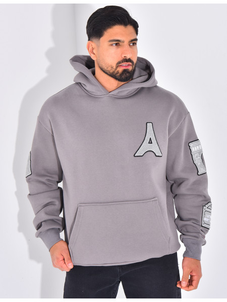 Sweat à capuche "Mona Lisa"