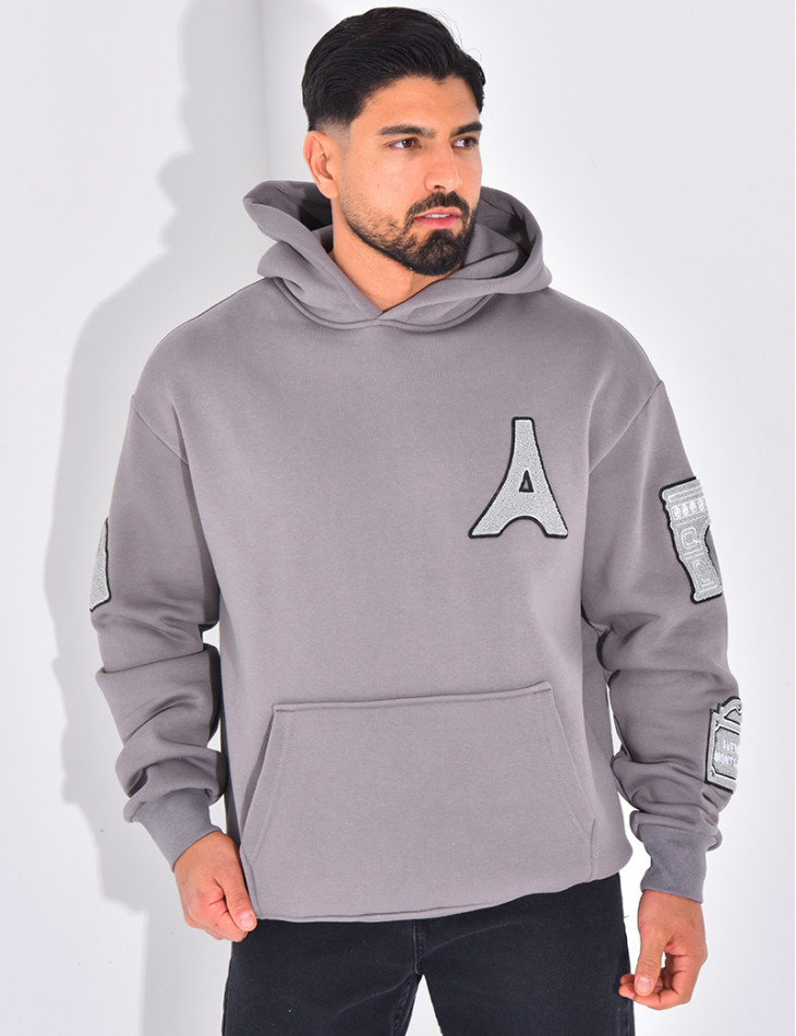 Sweat à capuche "Mona Lisa"