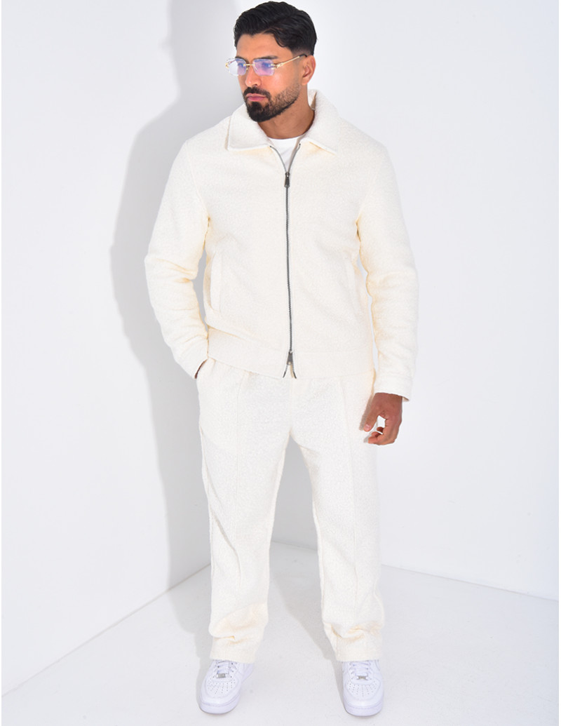 Ensemble en peau de mouton...