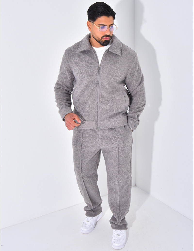 Ensemble en peau de mouton...