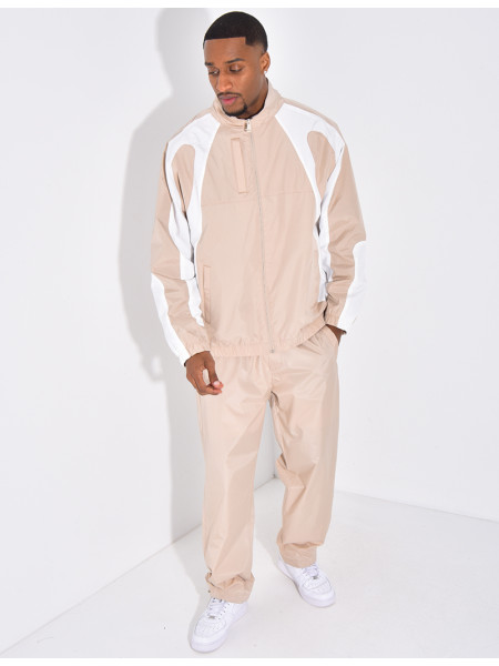 Shirt and trousers set with pockets