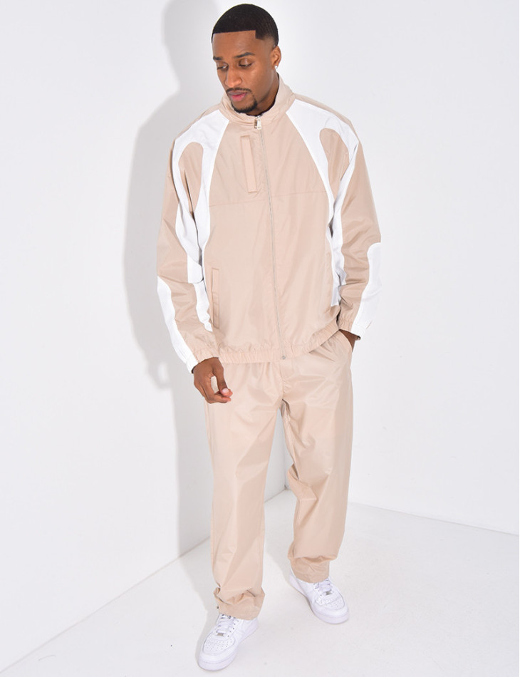 Shirt and trousers set with pockets