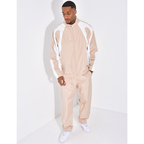 Shirt and trousers set with pockets