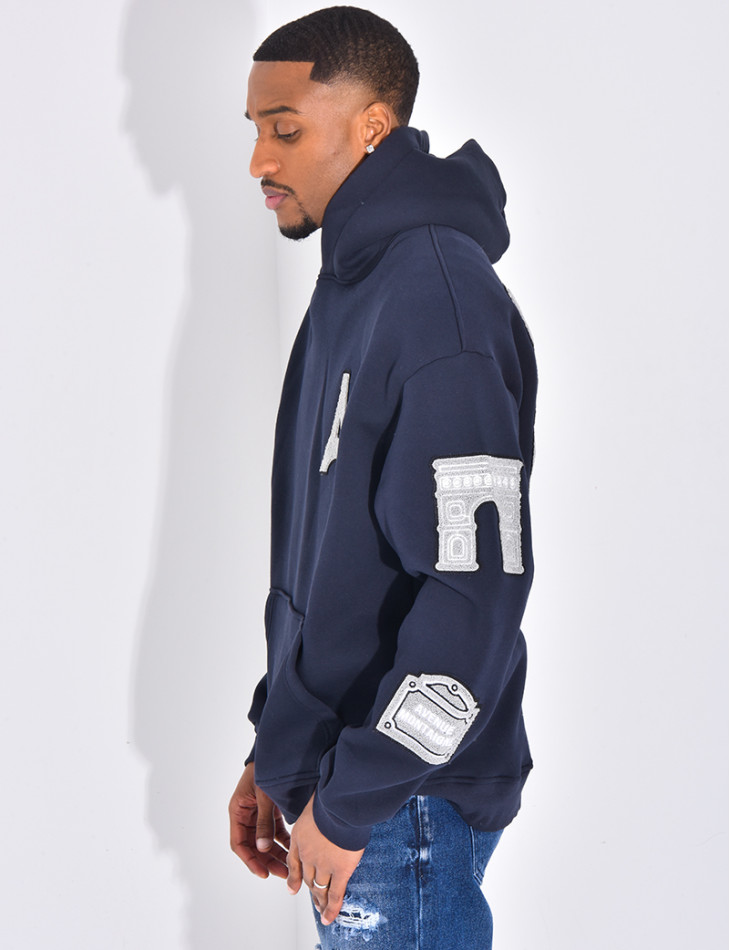 Sweat à capuche "Mona Lisa"