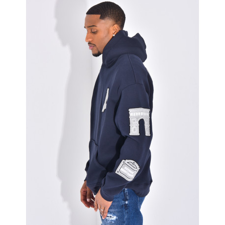 Sweat à capuche "Mona Lisa"