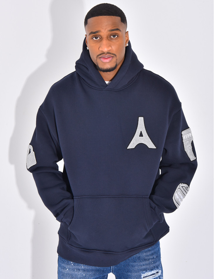 Sweat à capuche "Mona Lisa"