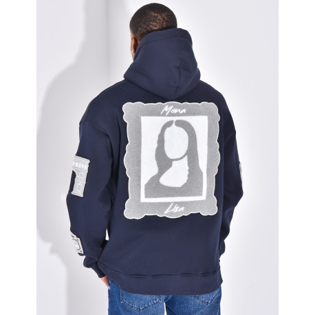 Sweat à capuche "Mona Lisa"