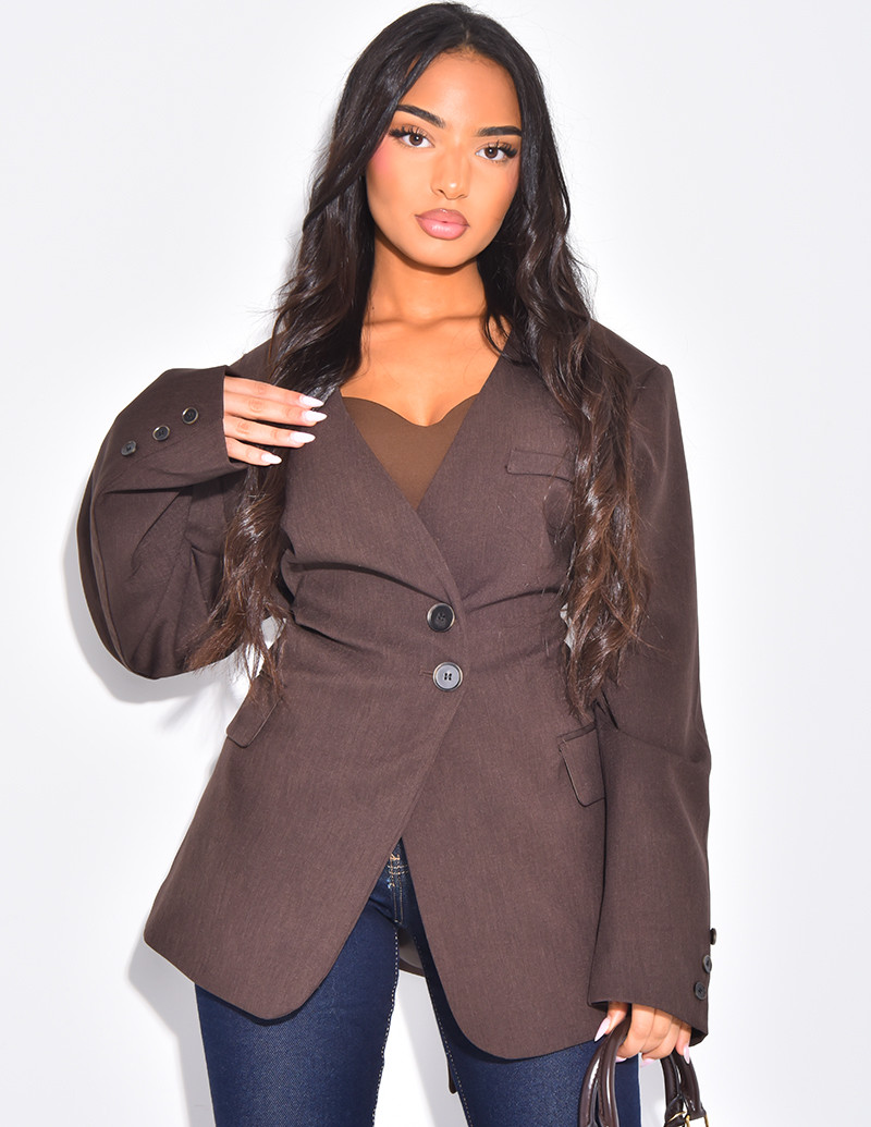 Blazer mit Knöpfen und...