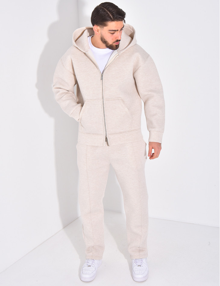 Ensemble pantalon et veste à capuche