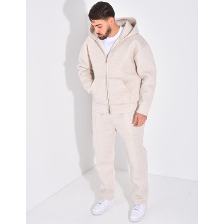 Ensemble pantalon et veste à capuche