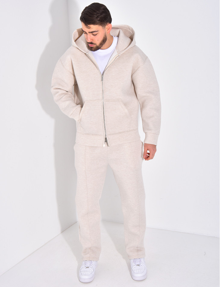 Ensemble pantalon et veste à capuche