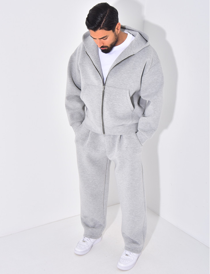 Ensemble pantalon et veste à capuche