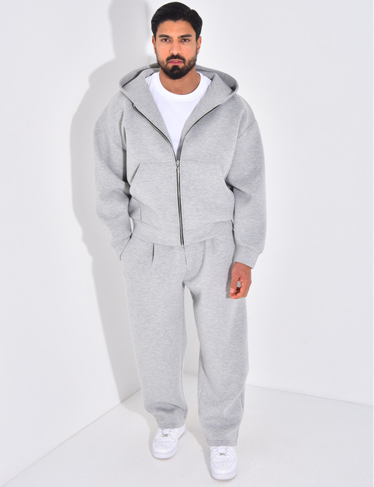 Ensemble pantalon et veste à capuche