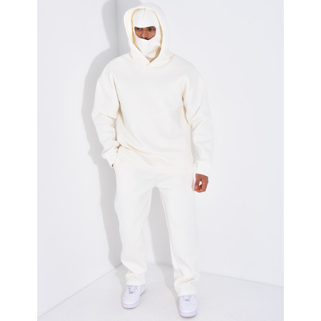 Ensemble pantalon et sweat à capuche avec cagoule intégrée