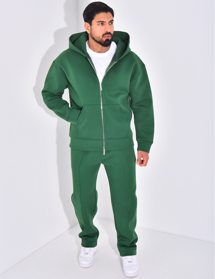 Ensemble pantalon et veste à capuche