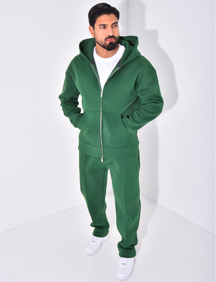 Ensemble pantalon et veste à capuche