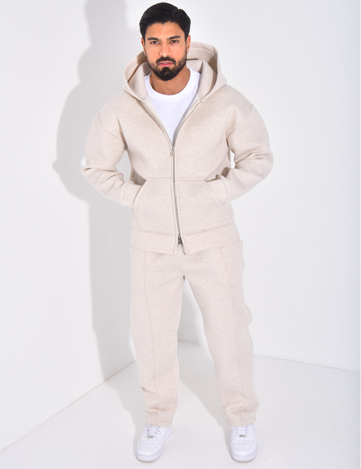 Ensemble pantalon et veste à capuche