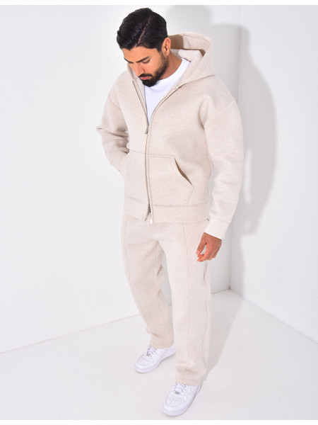 Ensemble pantalon et veste à capuche
