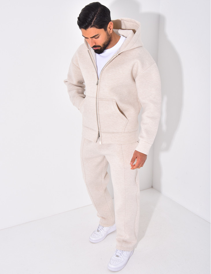 Ensemble pantalon et veste à capuche