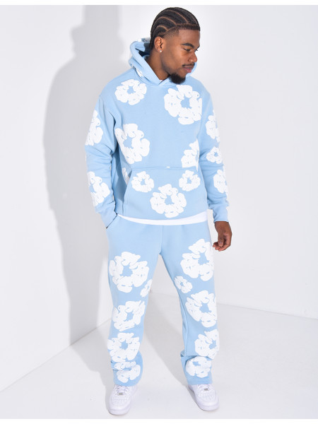 Ensemble à fleurs pantalon et sweat