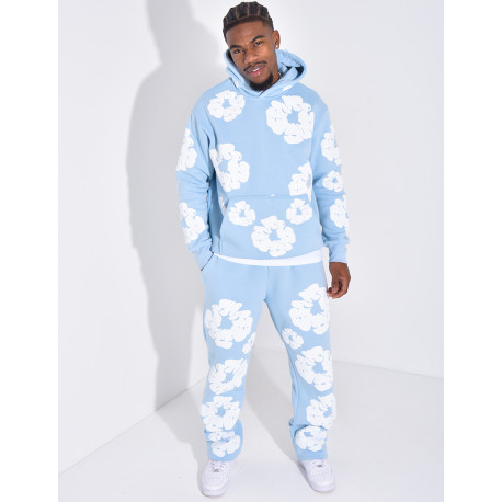 Ensemble à fleurs pantalon et sweat