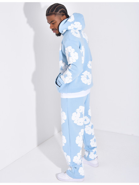 Ensemble à fleurs pantalon et sweat