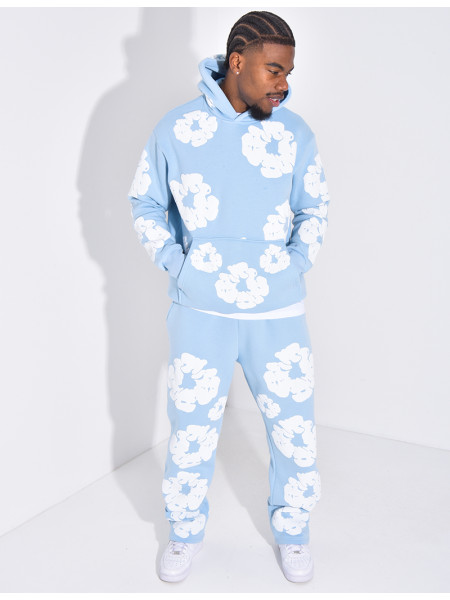 Ensemble à fleurs pantalon et sweat